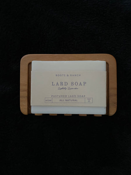 Pastured Lard Soap Lightly Lavender